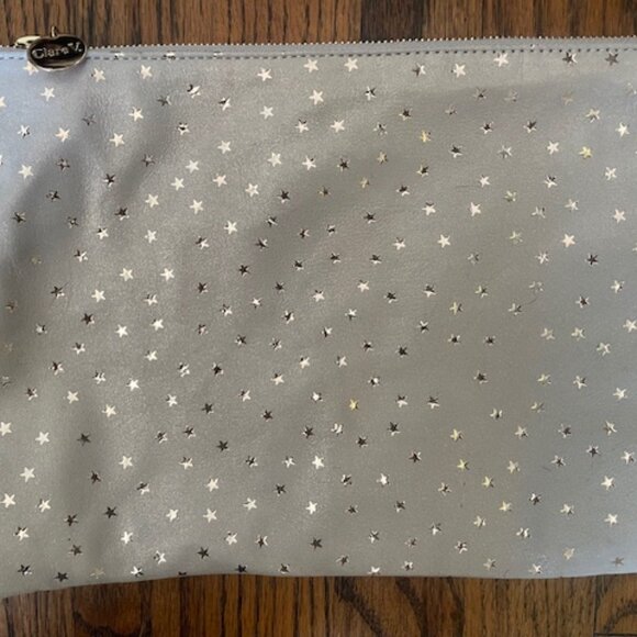NWOT Clare V Flat Clutch w/tabs - Picture 1 of 4